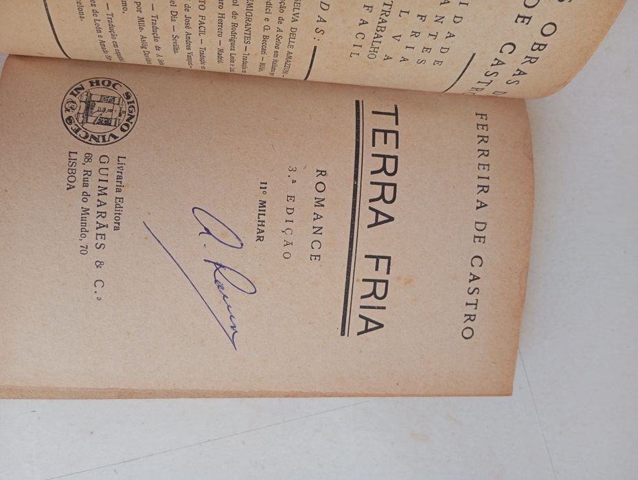 Ferreira de Castro - Terra Fria