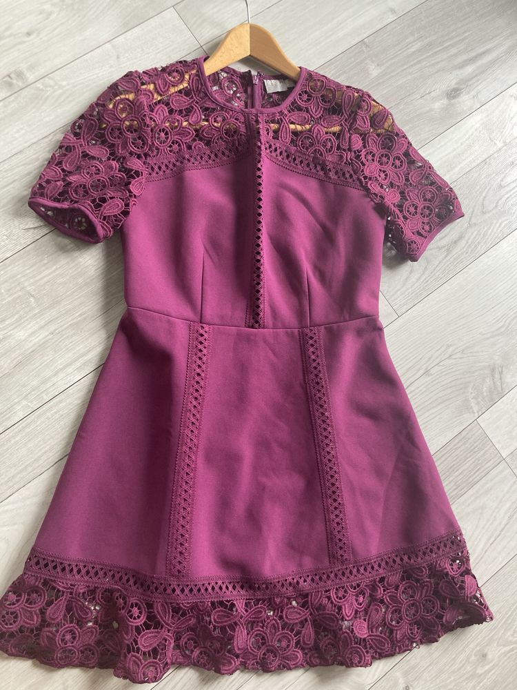 Asos sukienka z koronką