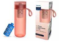 PHILIPS GoZero butelka nawadniająca AWP2712BLR/10 590ml + filtr 200l