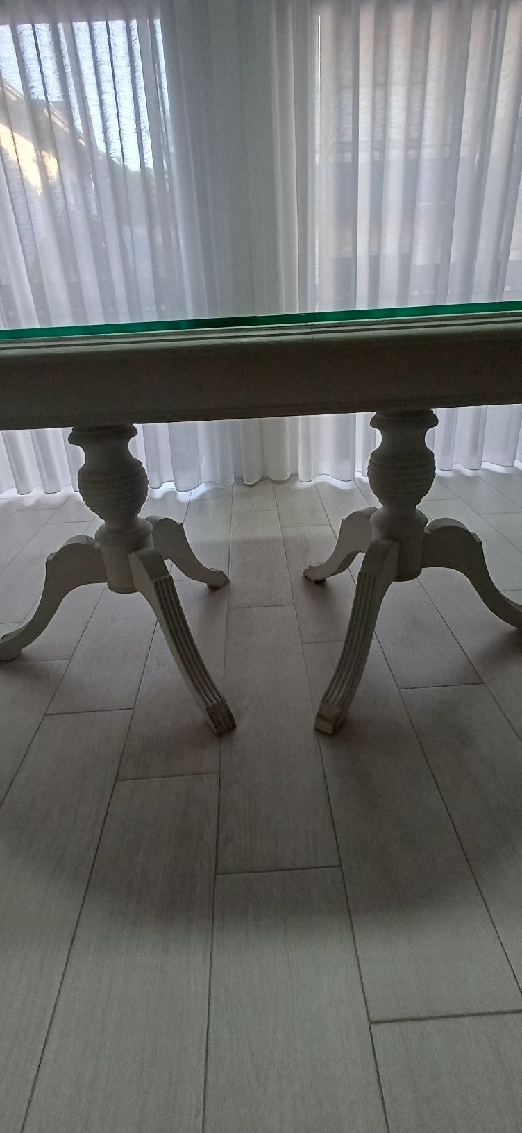 Mesa Jantar Oval de Madeira