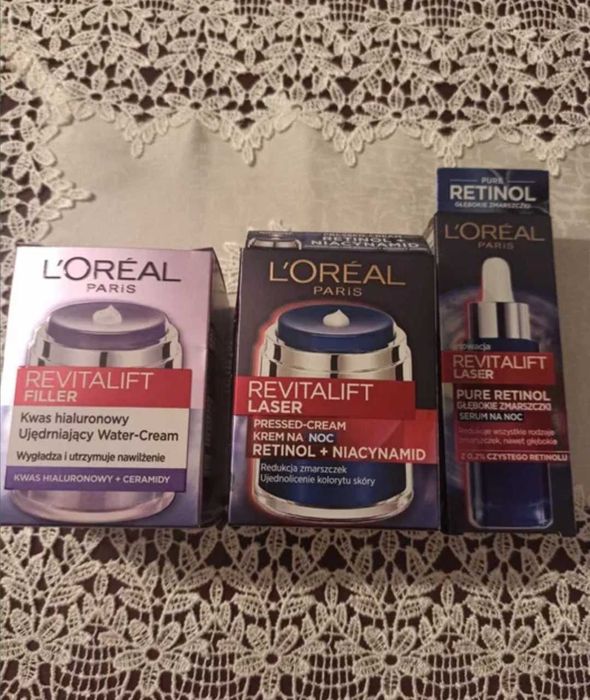 Sprzedam zestaw trzech kosmetyków L'Oreal