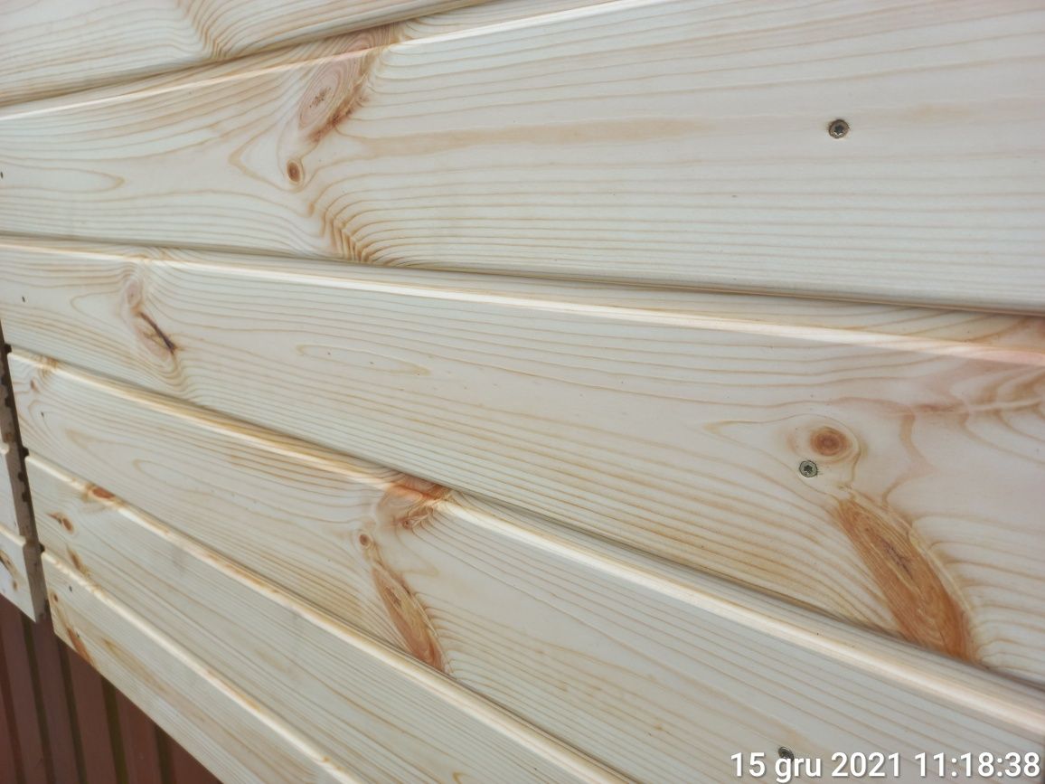 19x96 deski sauna saunowe podbitkowe opcja  malowania nadbitka boazeri