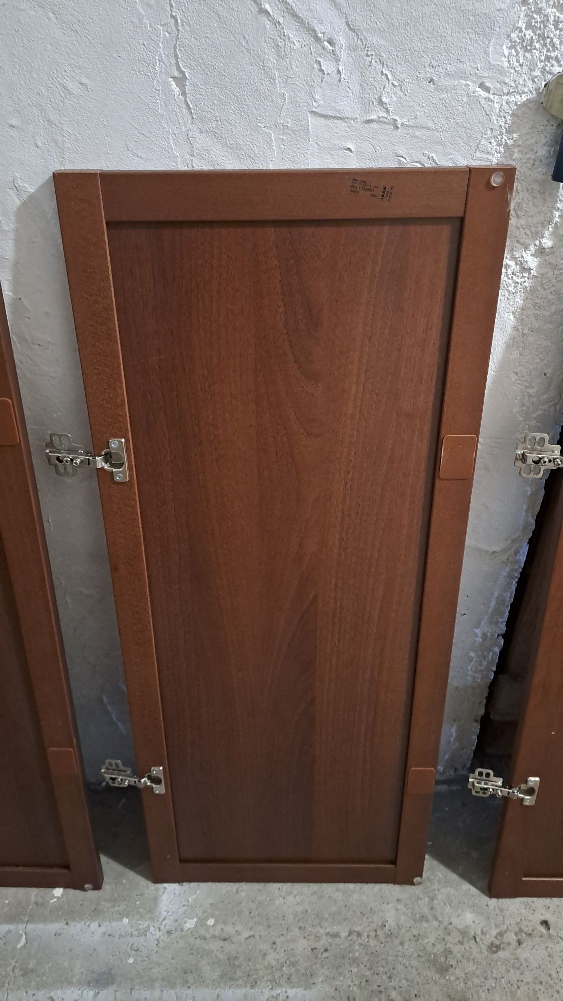 drzwiczki/fronty do regału BILLY IKEA model OLSBO brązowy orzech 40x97