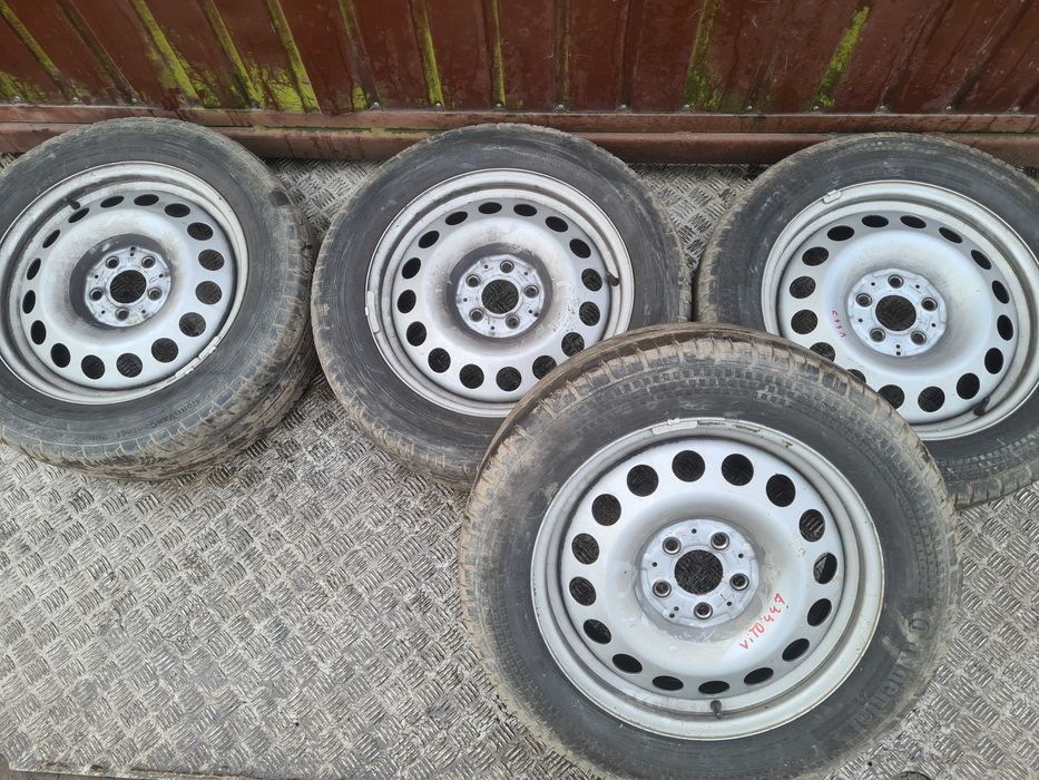 Mercedes Vito 447 4x felga stalowa 6.5x17 ET50 Continental 225/55 R17