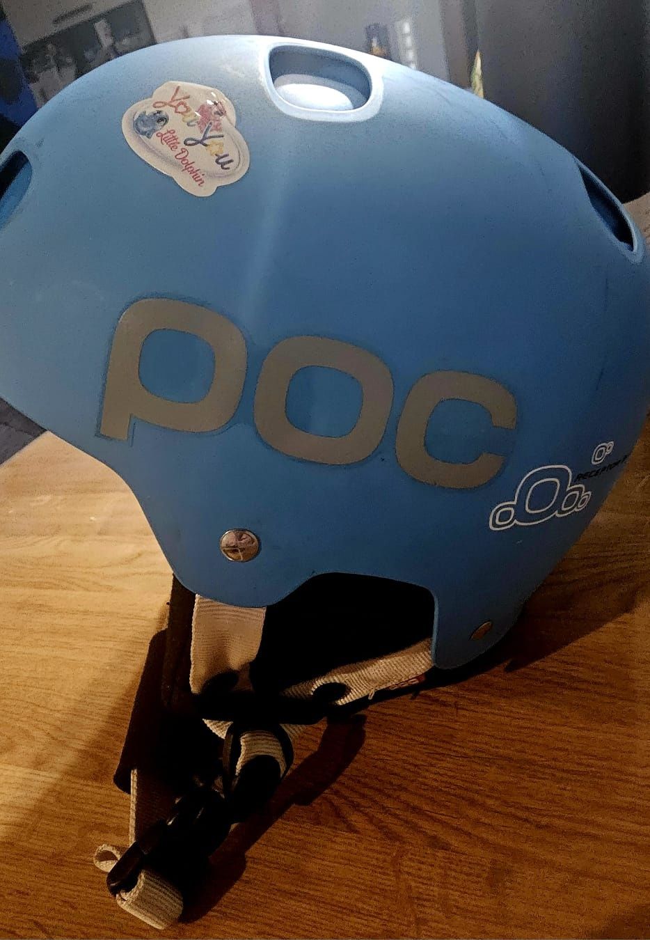 Kask POC, niebieski unisex