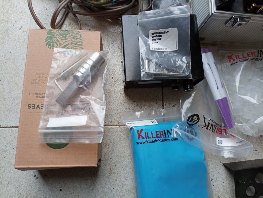 Kit tatuagem possível troca