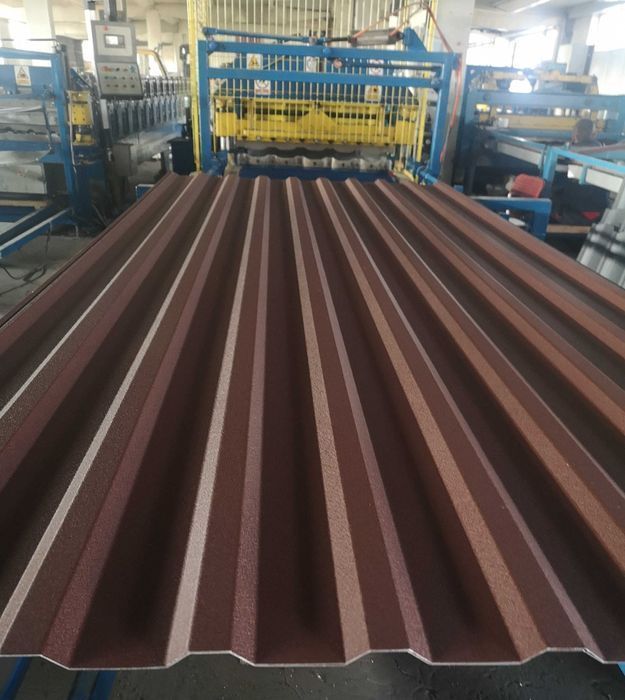Blacha trapezowa RAL 8017 POŁYSK!