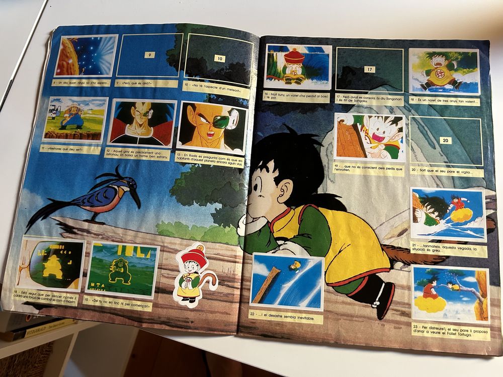 Álbum Dragon Ball Z Espanhol