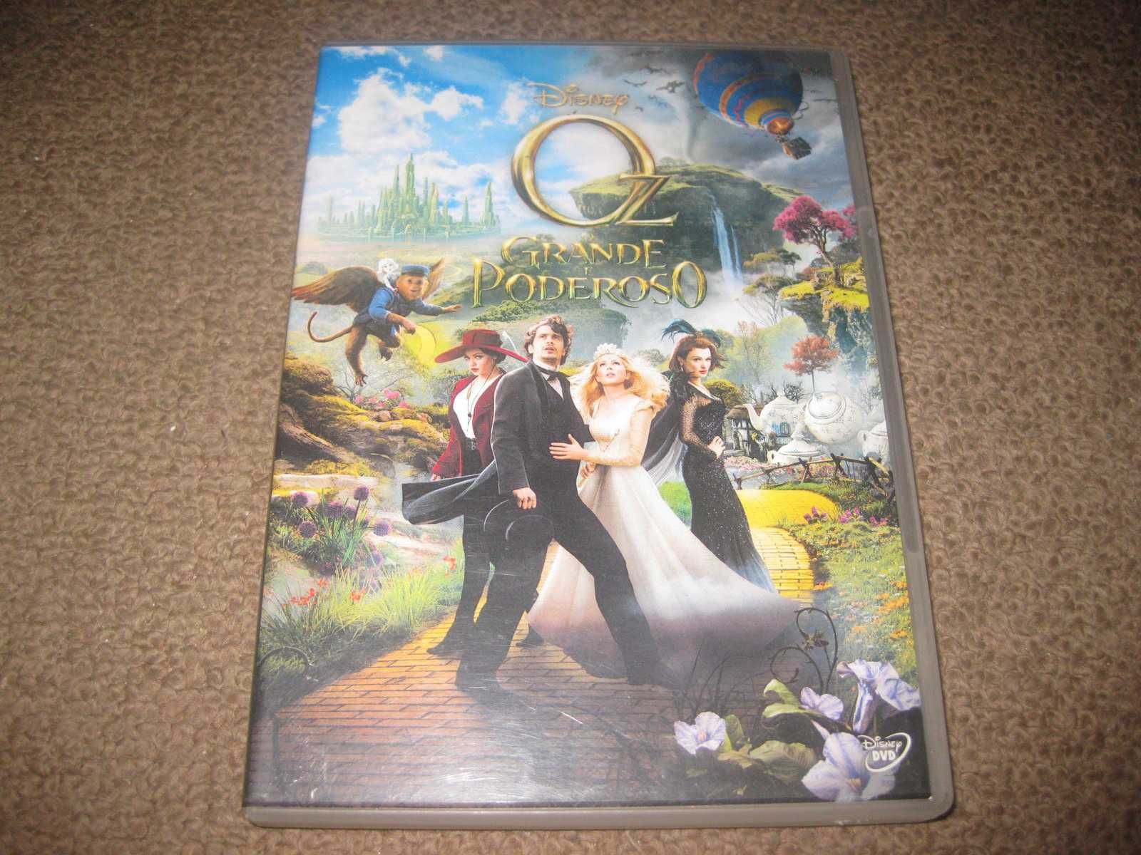 DVD "Oz: O Grande e Poderoso" com James Franco