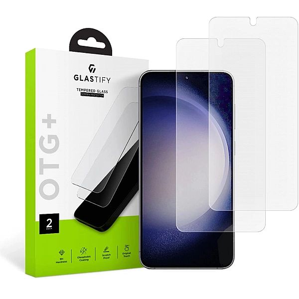 Szkło Hartowane Glastify Otg+ 2-pack Galaxy S23 Clear