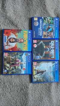 PS4 Farcry 4,6 Assasins Odyssey Uncharted Call of Duty