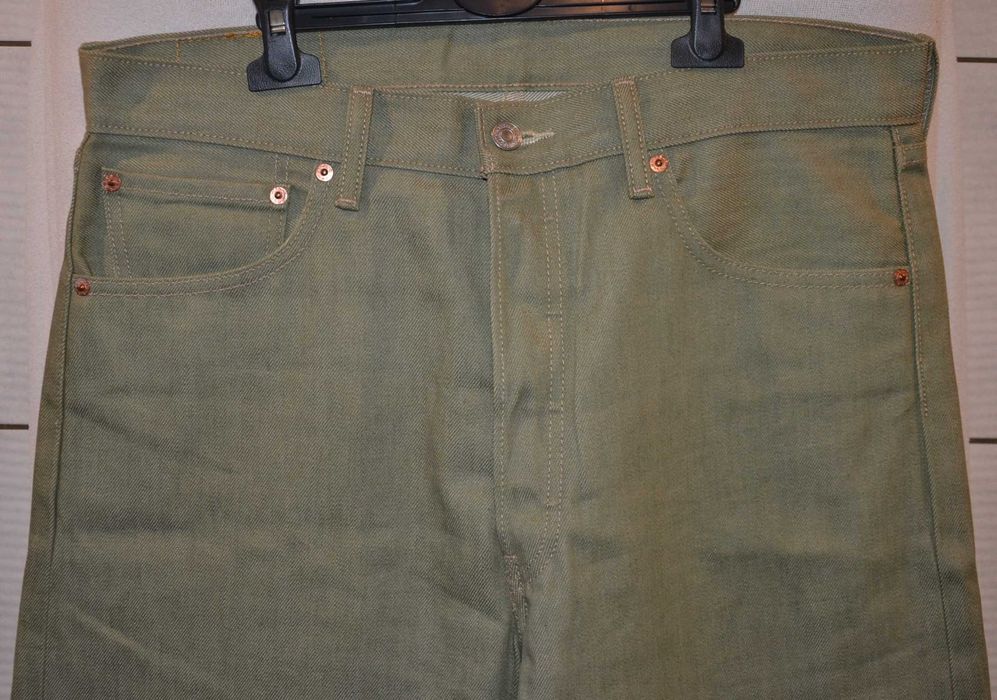 LEVIS 501 Shrink to Fit Nowe Spodnie Męskie W34 L32 Dżinsy Oryginalne