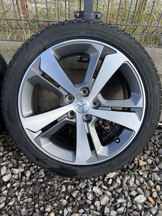 Koła Felgi Peugeot R17 5x108 + Opony Wielosezenowe 225 45 R17 2024r