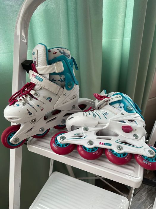 Продам роликові ковзани дитячі  ReActoin р.28-31 для дівчинки
