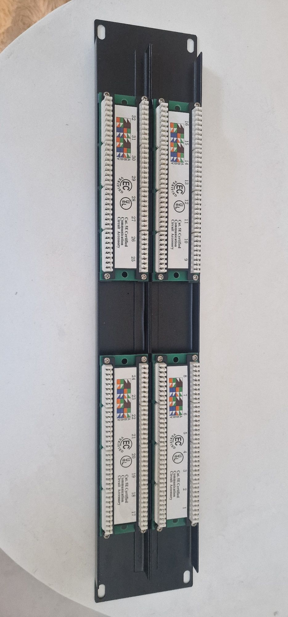 Patch Panel 48 Portów 19'' Kat. 5e a-lan