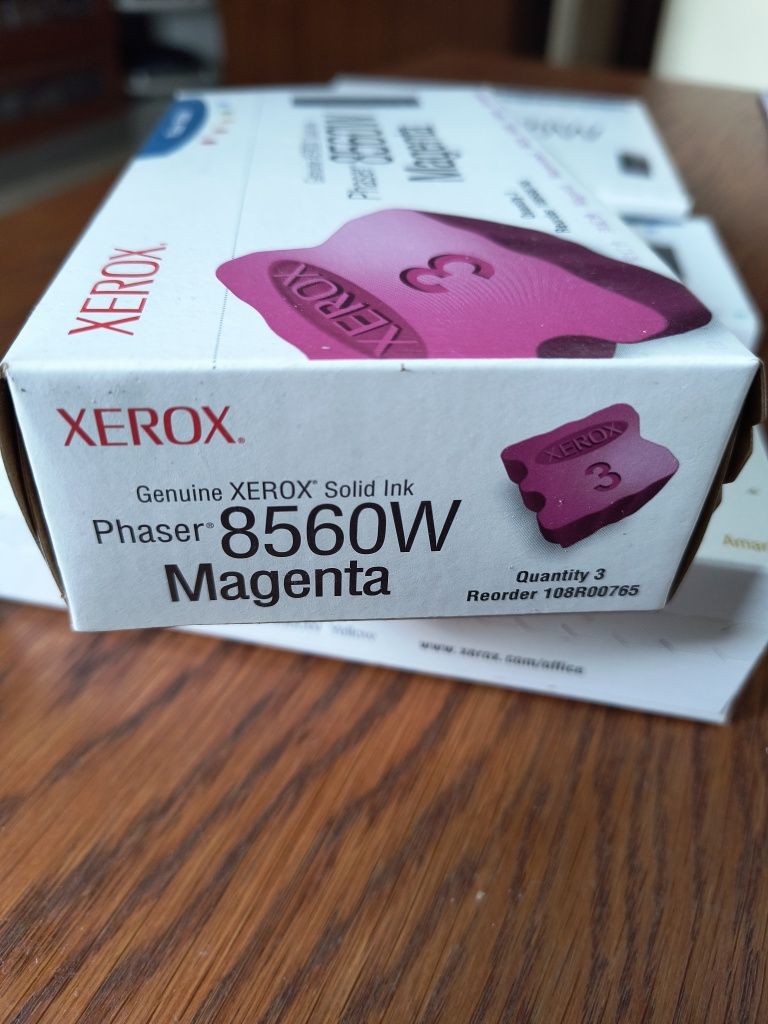 Tusz wosk atrament stały Xerox Phaser 8560