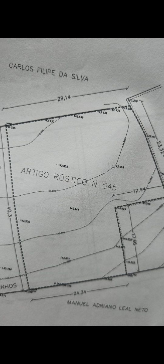 Terreno 1200m² c/projeto