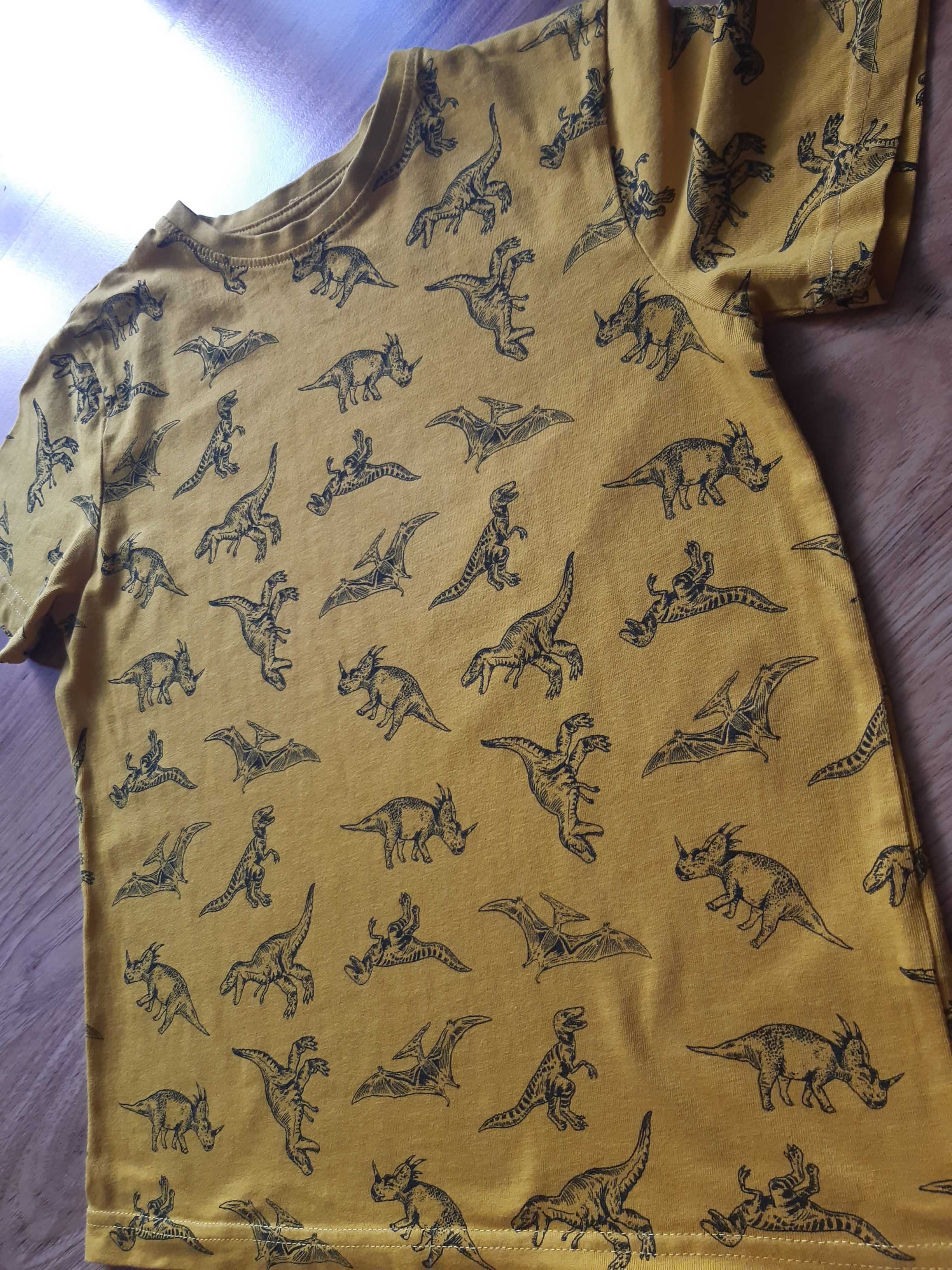 Koszulki t-shirty chłopięce 3 szt., rozm. 128 i 134