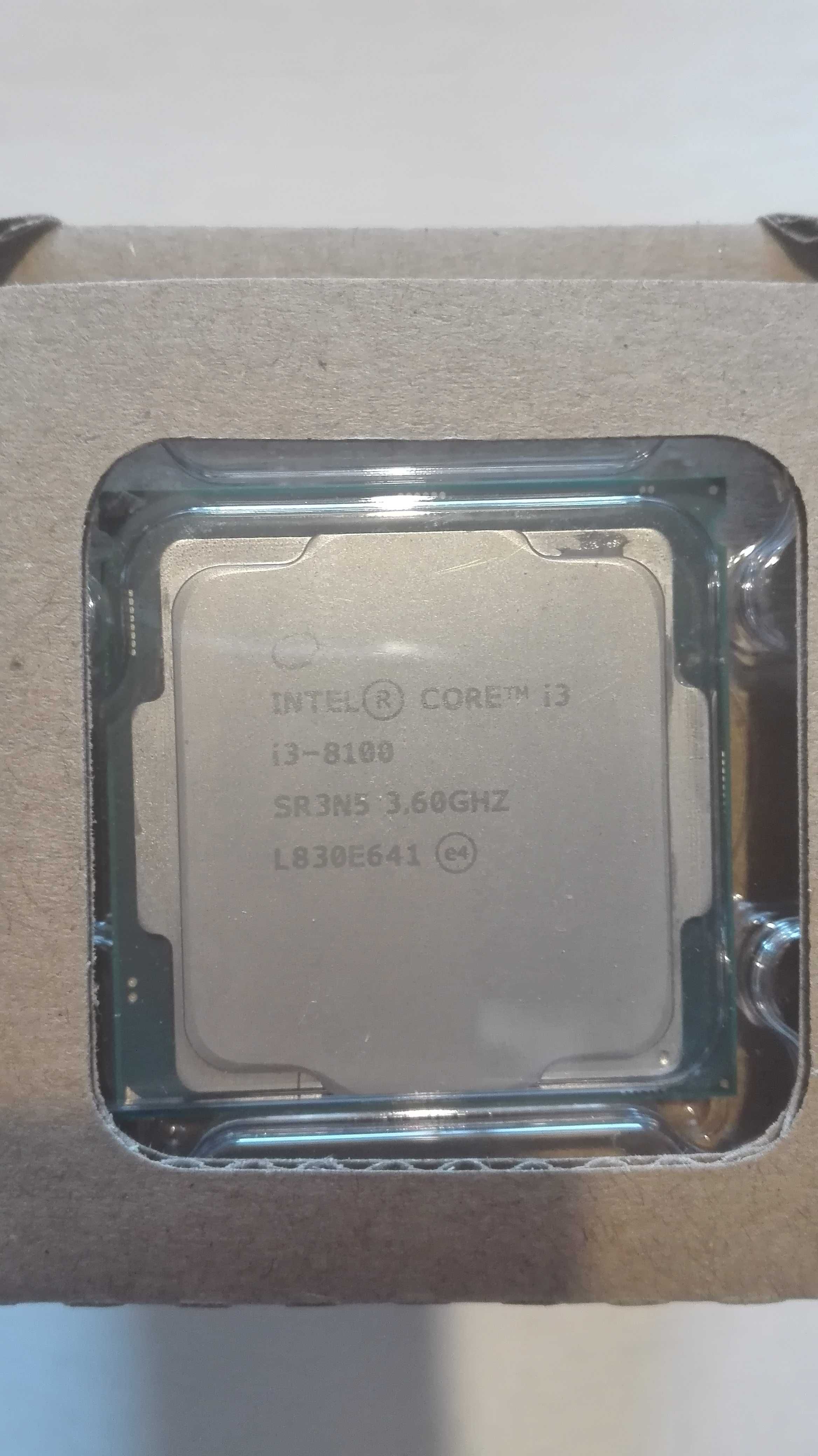 Processadores Intel core i3-8100 3.6GHz 6MB Skt1151