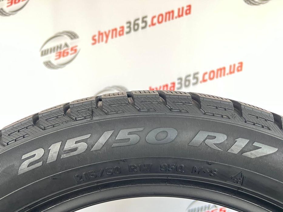 215/50 r17 pirelli ice asimmetrico 7mm шини бу зима
