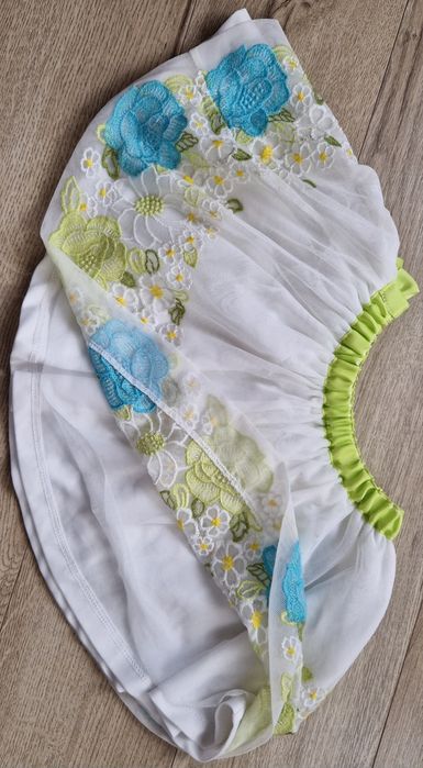 Spódniczka spódnica Mayoral r. 104 tiul haftowana ażur tutu