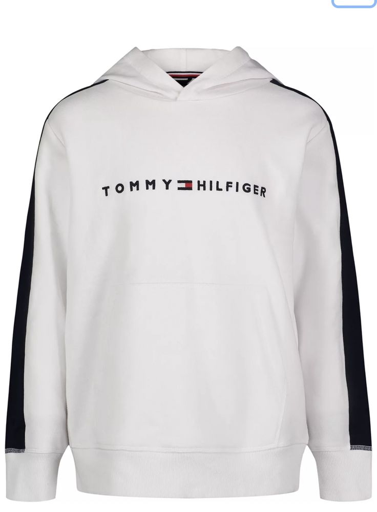 Худі Tommy Hilfiger хлопець 12-14 років, біла-чорна.