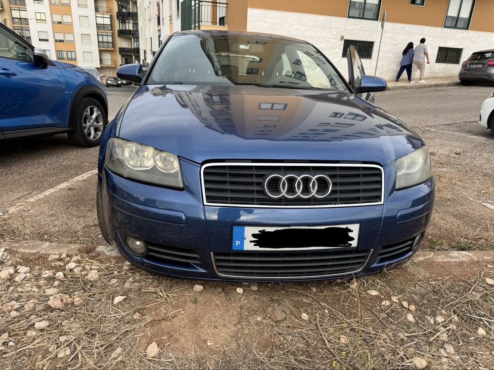 Frente audi a3 8p 1fase parachoques e capo
