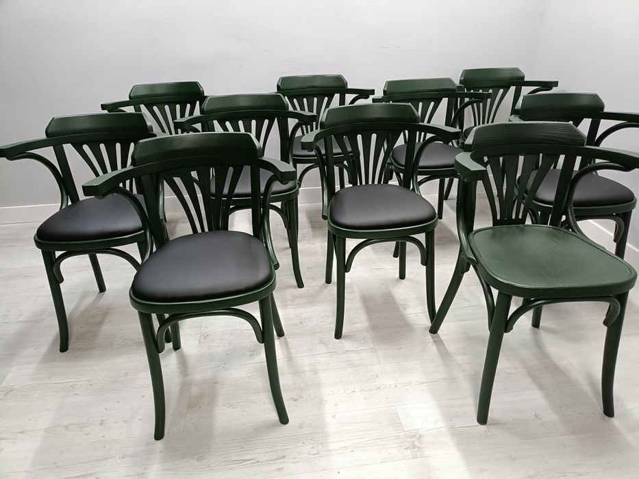 Krzesła Thonet Fameg Radomsko gięte Boho od ręki 10szt