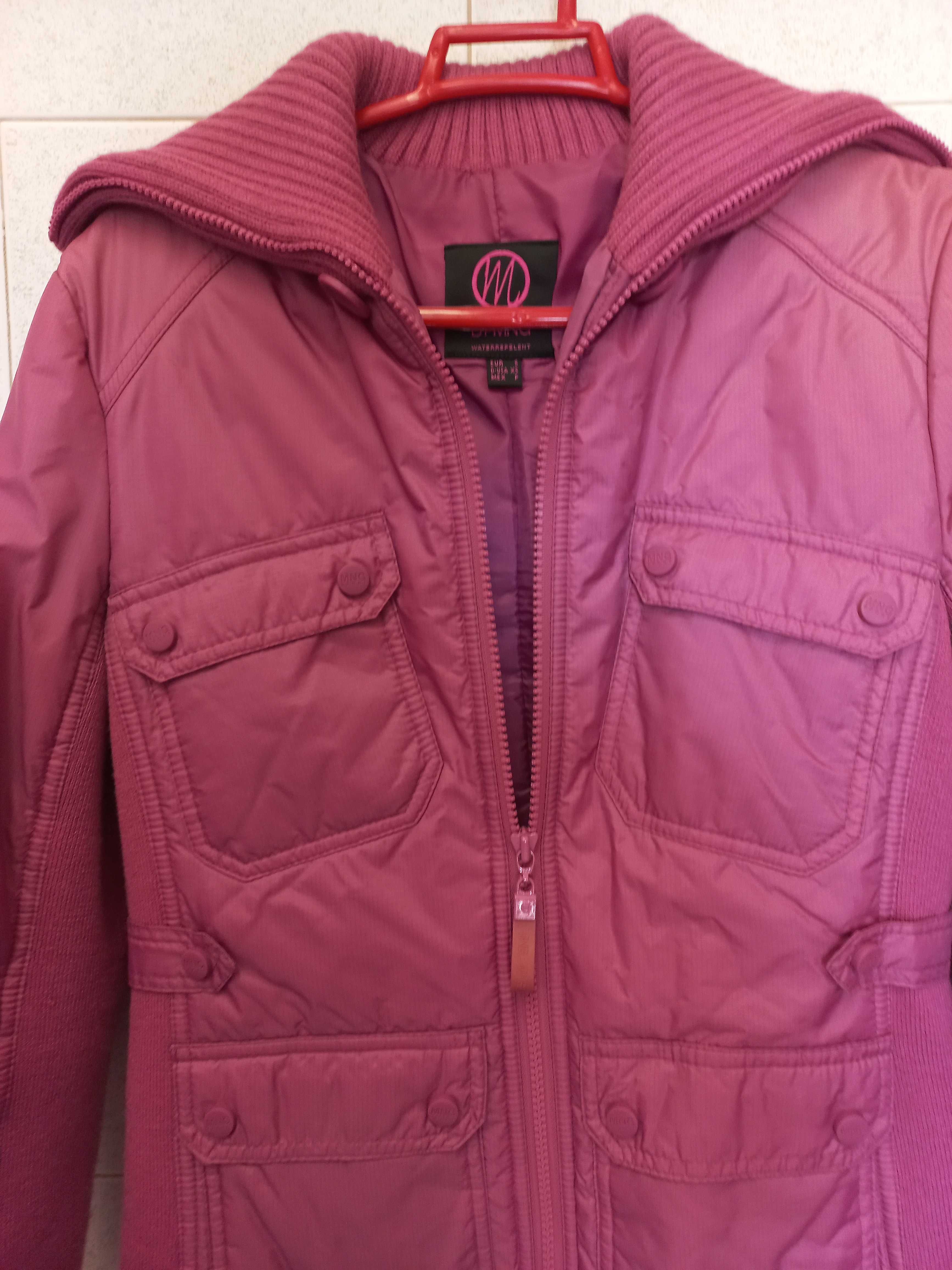 Blusão rosa inverno Mango S