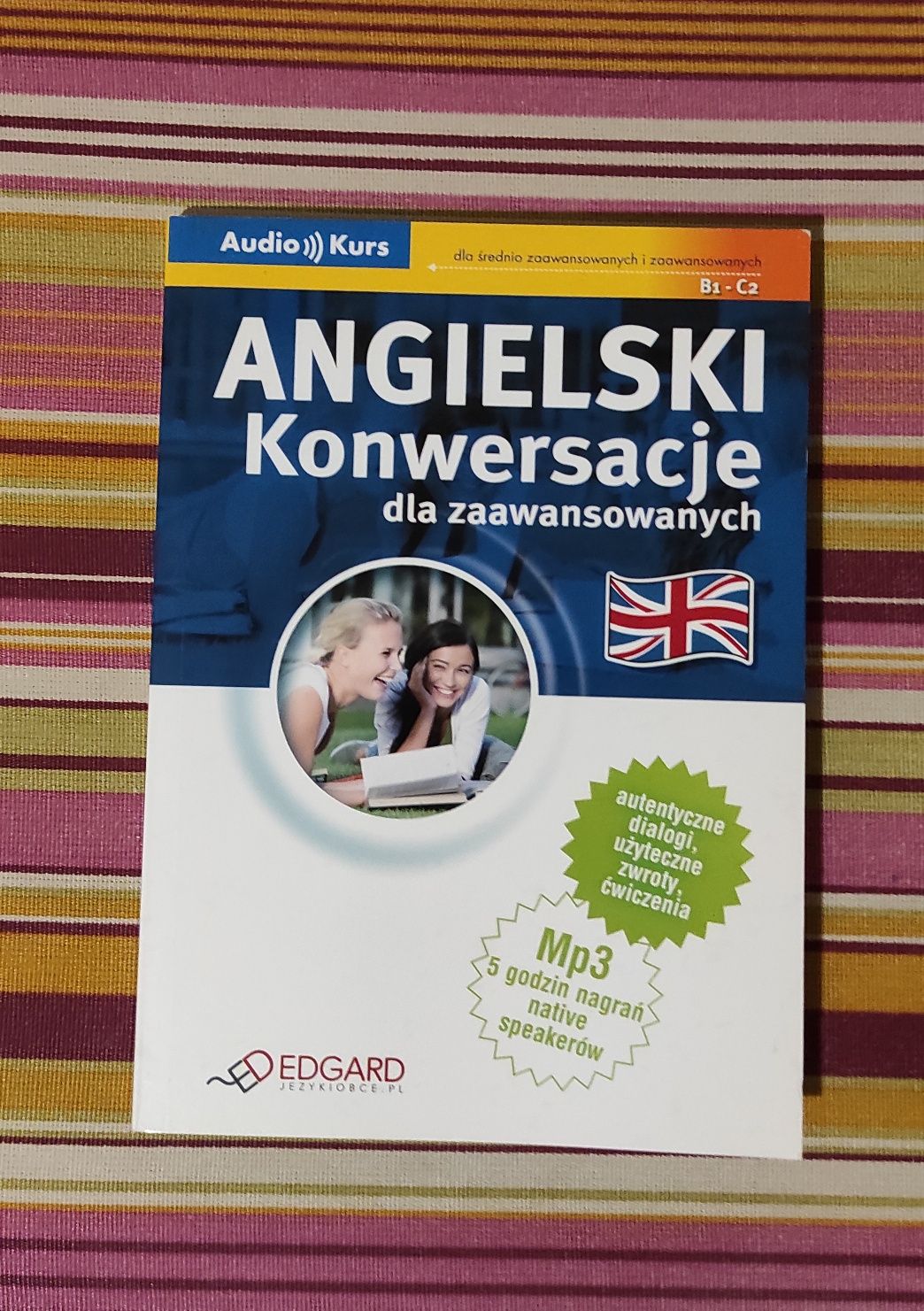 Angielski Konwersacje dla zaawansowanych Edgard - Książka i płyta MP3