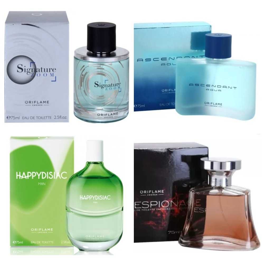 Oriflame S8, Embrace, My Red. Avon Life, Free, Christian Lacroix Nuit.