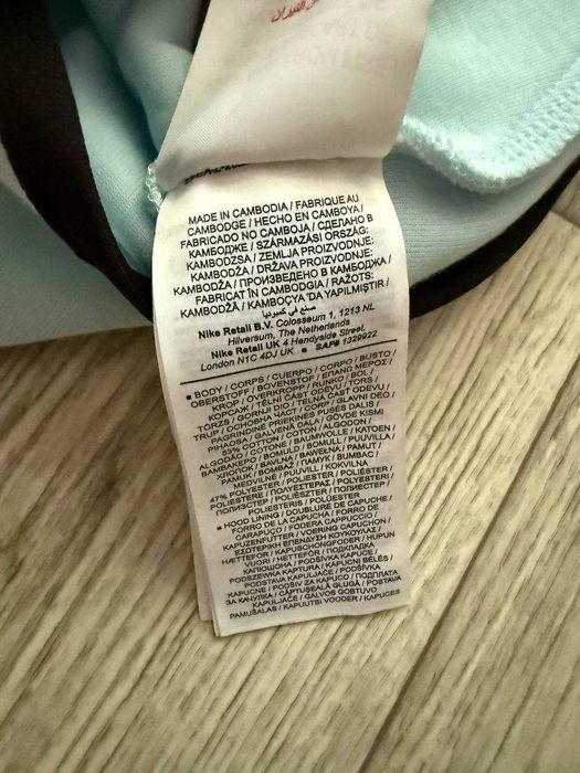 ОРИГІНАЛ! Кофта Nike Tech Fleece Fz Wr Blue M L XL Kids | HV5867-474