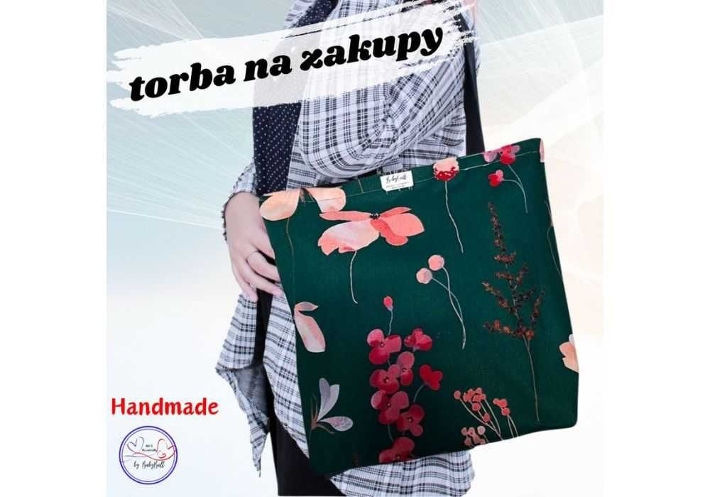 Torba siatka na zakupy – Pink Flowers - Styl & Funkcjonalność