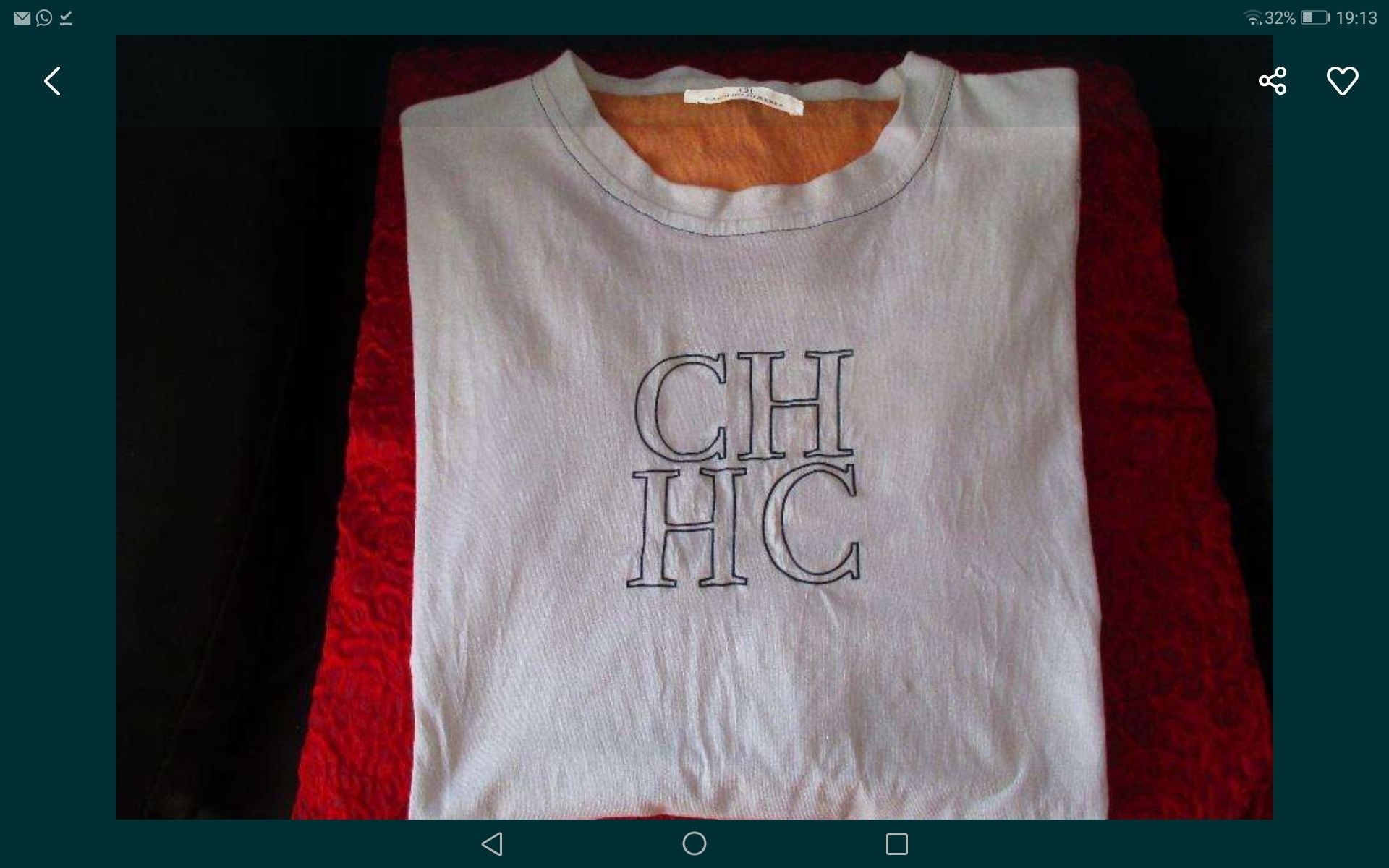 T-shirts CAROLINA HERRERA originais