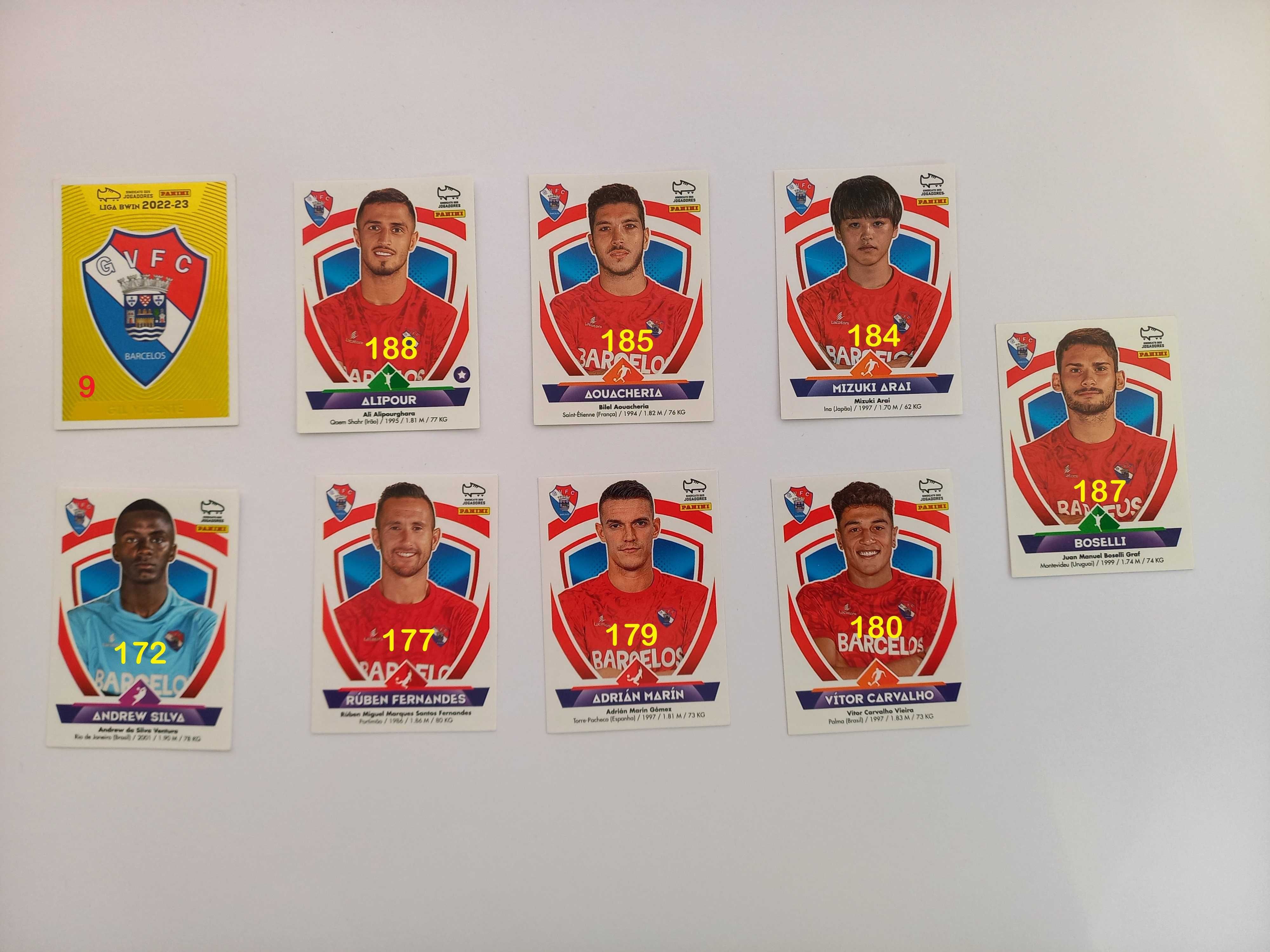 Cromos da colecção FUTEBOL 2022/23 - Panini (2)