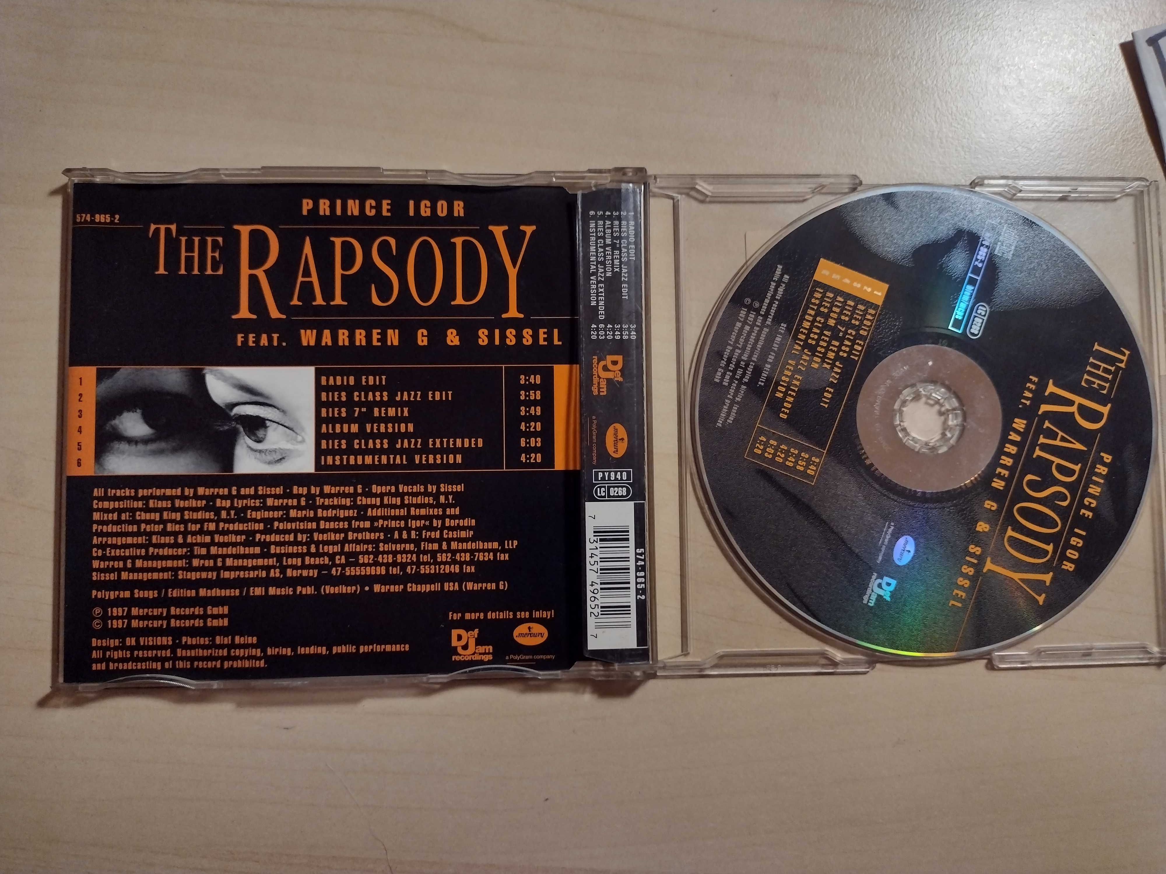 CD Prince Igor The Rapsody Warren G Sissel