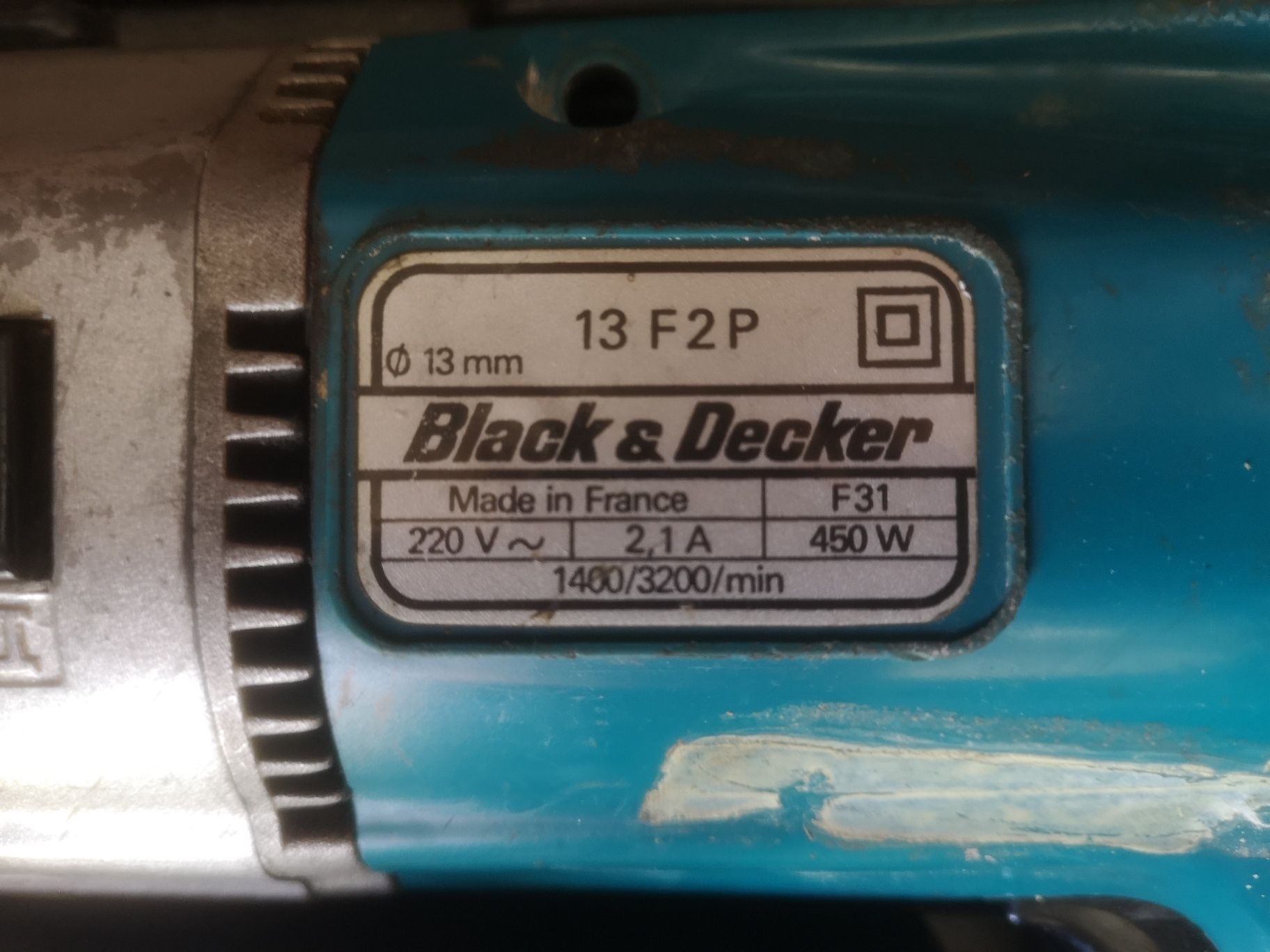 Black & Decker na caixa