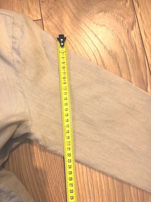 Żakiet damski lniany r.42 kremowy 55zł