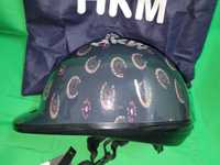 Kask jeździecki K-11 HKM r. M 53-57cm (5-13 lat)