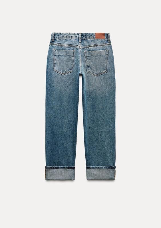 Джинси TRF Zara 32-XXS-XS прямі, жіночі  зара