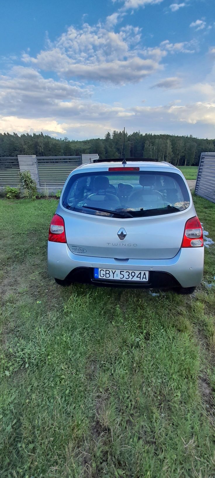 Reno twingo 2 2010  panoramiczny dach i szyberdach