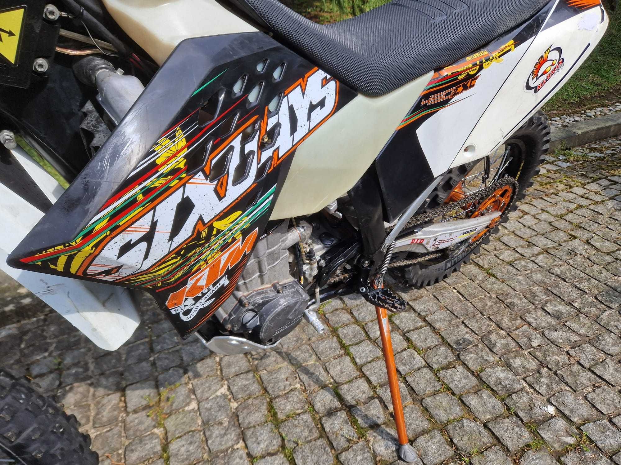 KTM 450 Exc six Days Matriculada