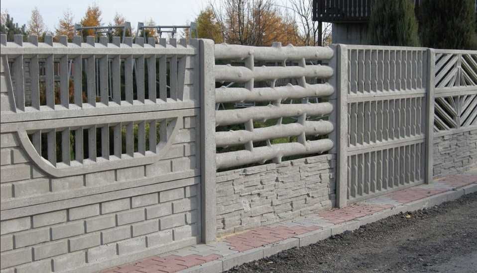 Ogrodzenia ogrodzenie betonowe montaż