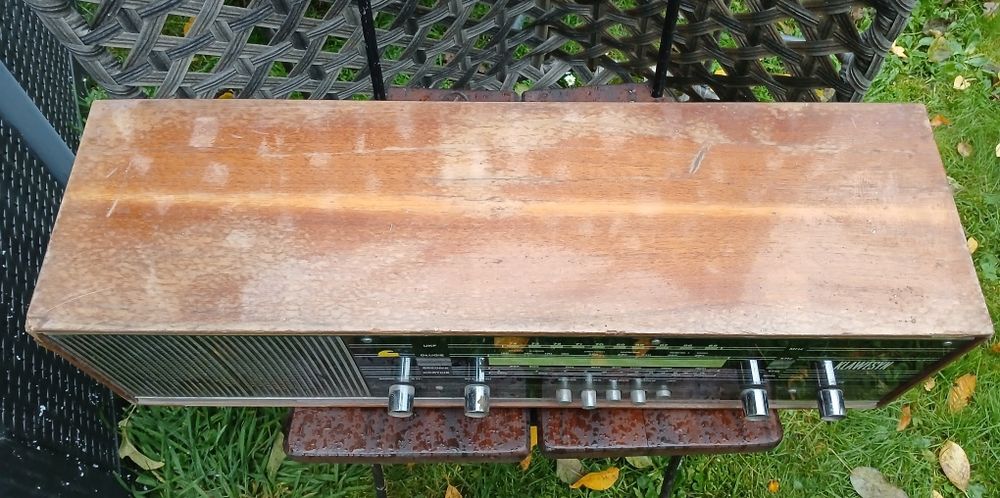 Radioodbiornik Unitra Diora DML-306 Klawesyn, lata 70"