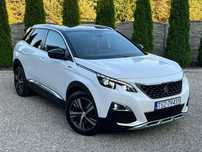 Peugeot 3008 GT Line 1.2Turbo 65tys.km Skóra Navi Dotyk 2xPDC Full Led Czarny Dach