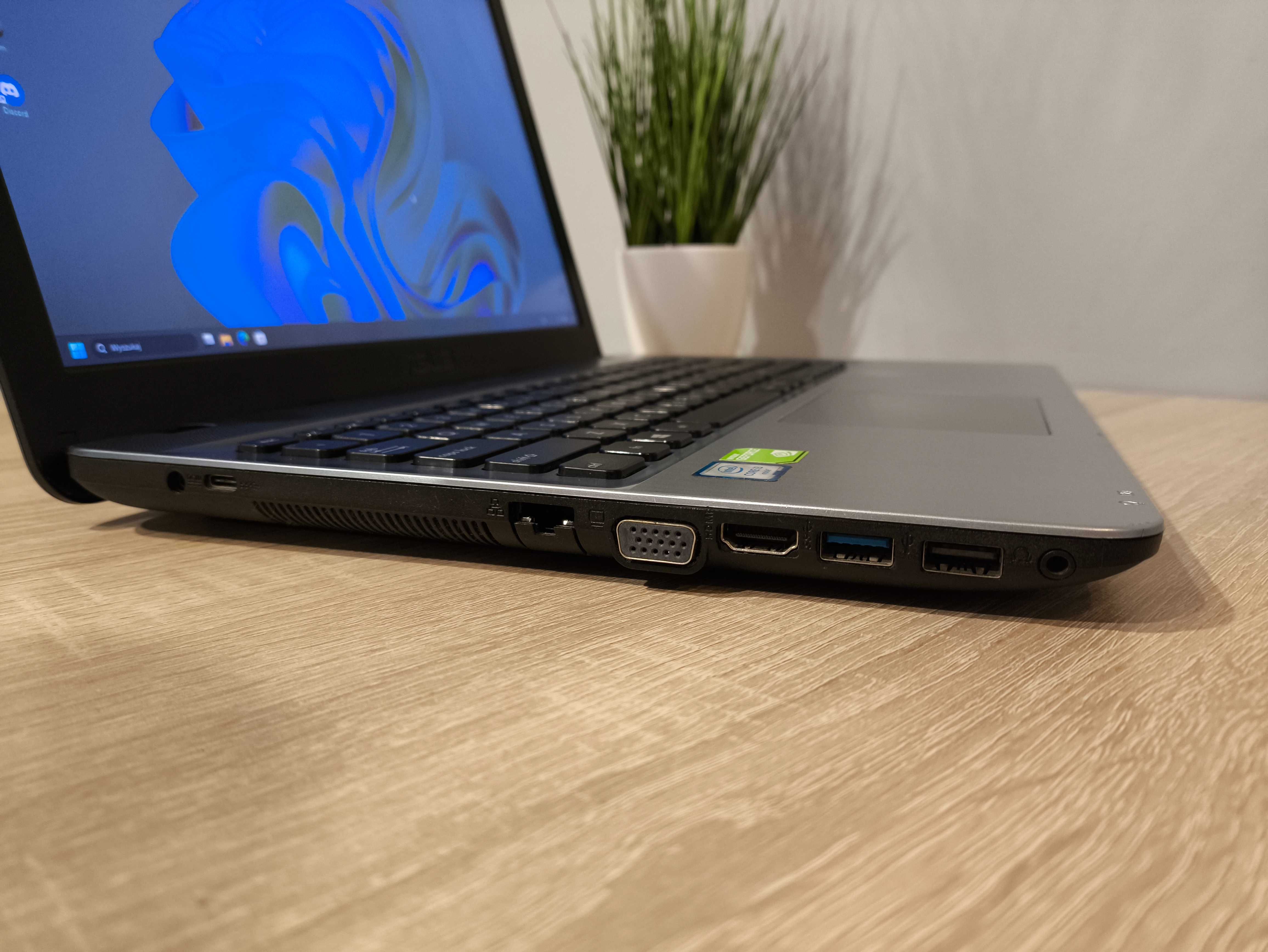 Zadbany Asus - Intel i3 | Nvidia | SSD | 15" FullHD | Windows 11