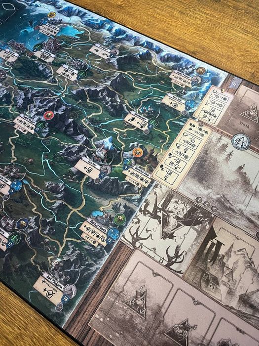 Плеймат до настільної гри Відьмак Старий світ/Playmat