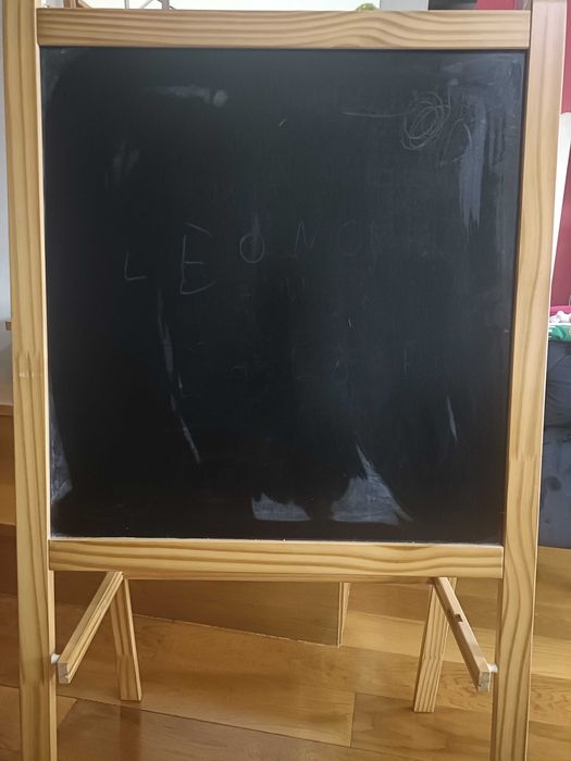 Quadro de giz e marcador