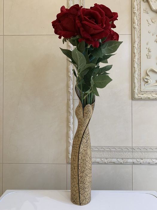 Ваза ГРАЦИЯ декоративная интерьерная. Домашний декор. Подарок/сувенир