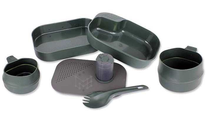 Походный набор посуды, посуда для военных, посуда для туризма комплект
